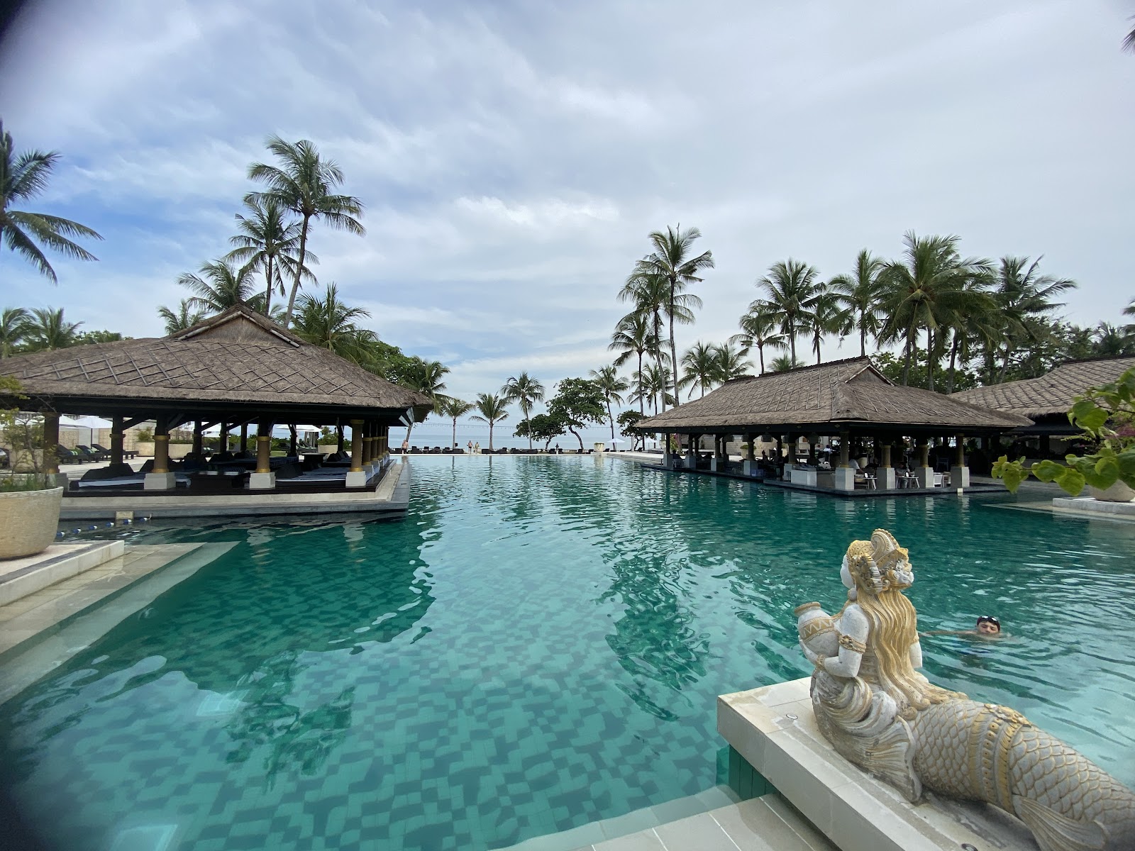 InterContinental Bali Resort pool, one of the best family friendly hotels in Jimbaran