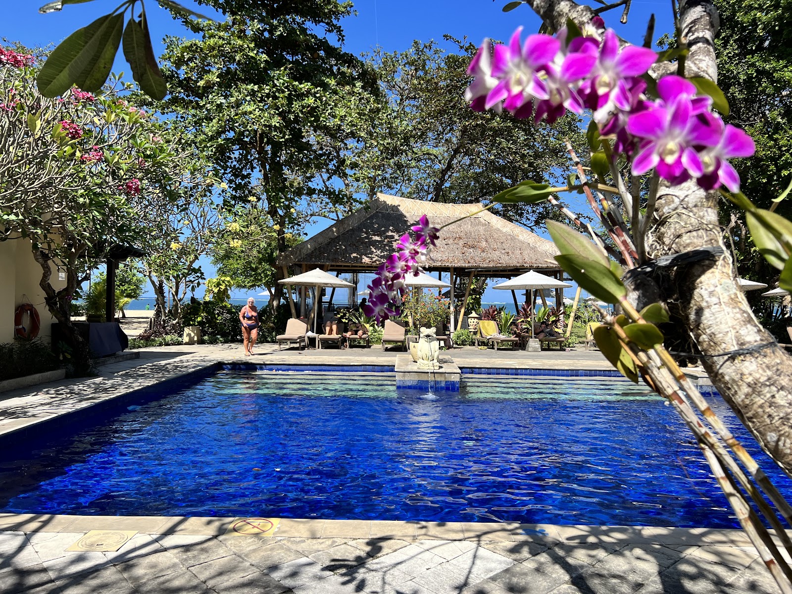 Mercure Resort Sanur pool, one of the best family friendly hotels in Sanur