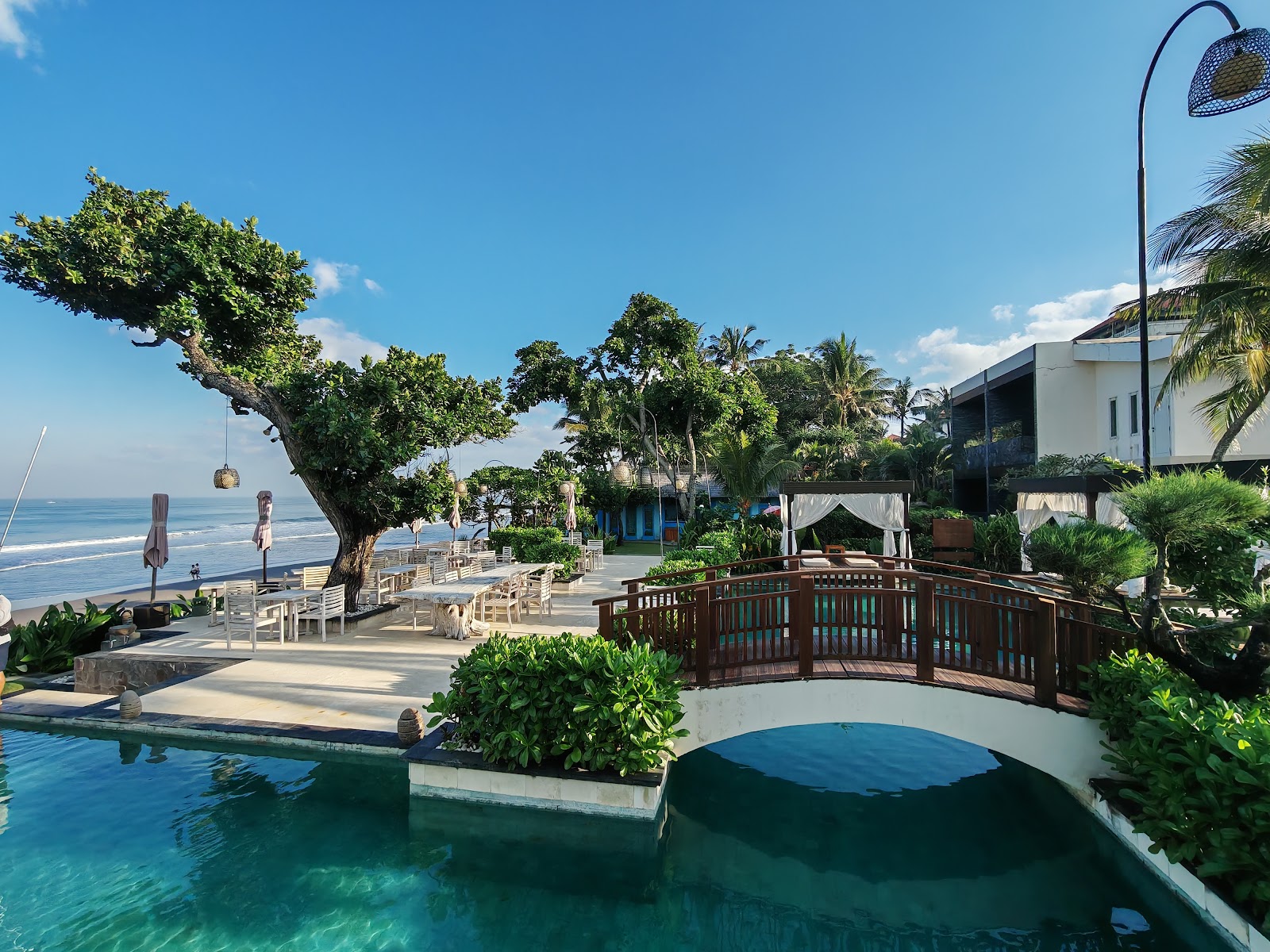 The Seminyak Beach Resort pool, a family friendly hotel in Seminyak