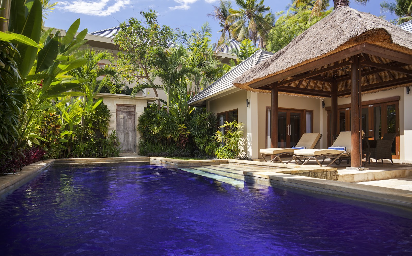 Private pool villa at The Lovina Bali Resort, one of the best family friendly hotels North Bali has
