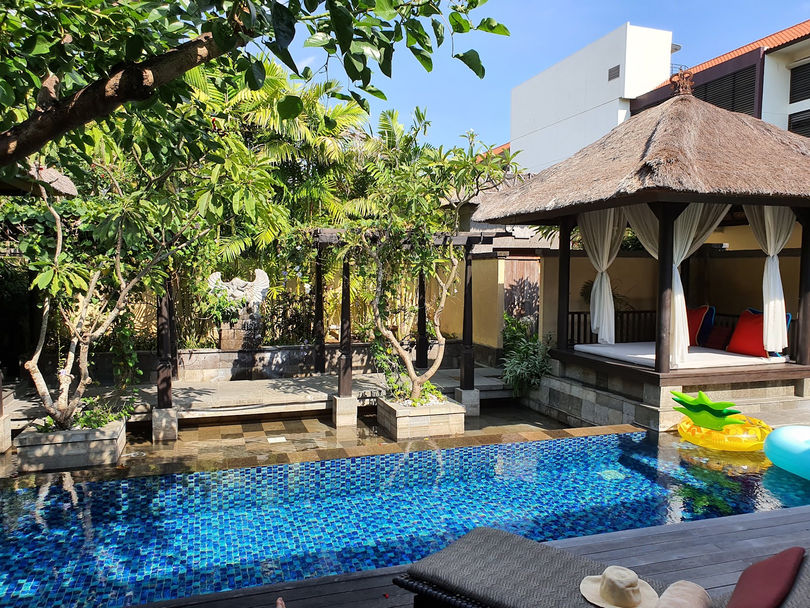 Kids pool with play features at The Trans Resort Bali